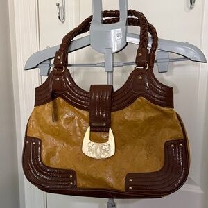 NWT Vintage Original by Sharif Tan and Brown HOBO Shoulder Bag